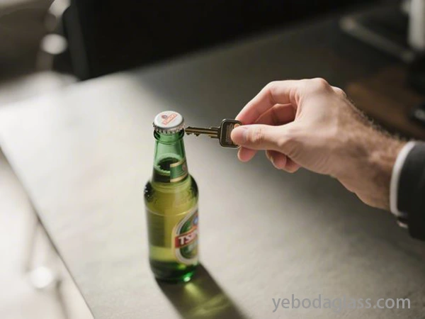 how to open a beer without a bottle opener