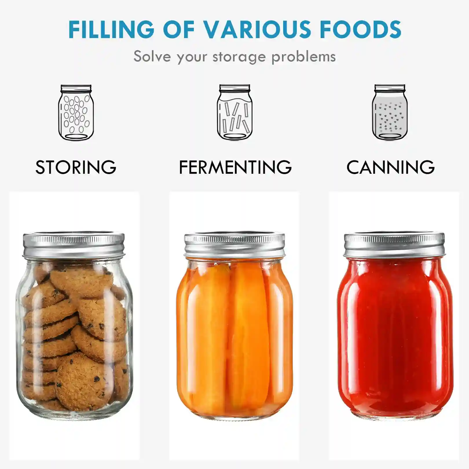 jam canning jars