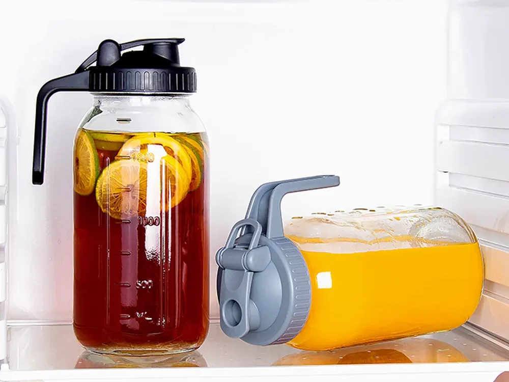 mason jars with handles