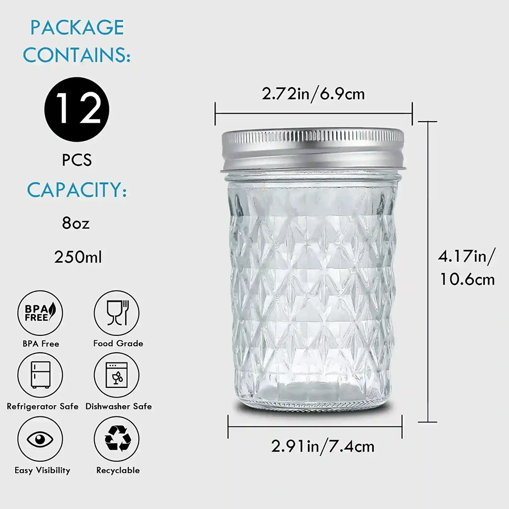 wide mouth mason jar