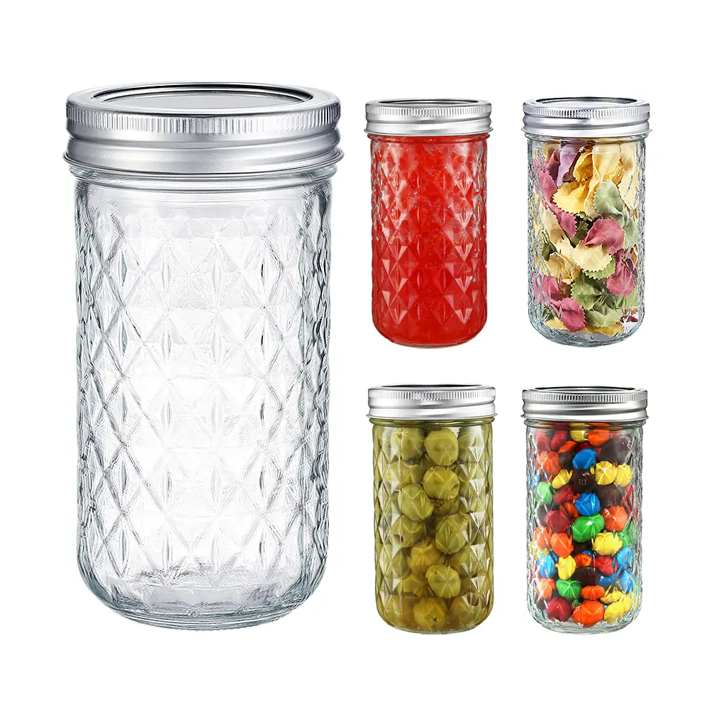 YEBODA Glass Jam Jars Wholesale