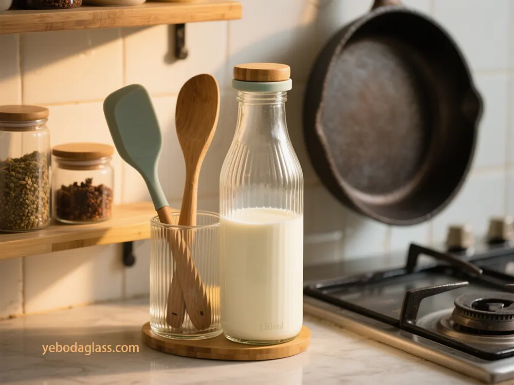 milk glass bottle suppliers