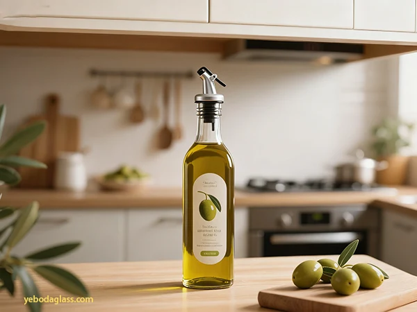 glass olive oil dispenser
