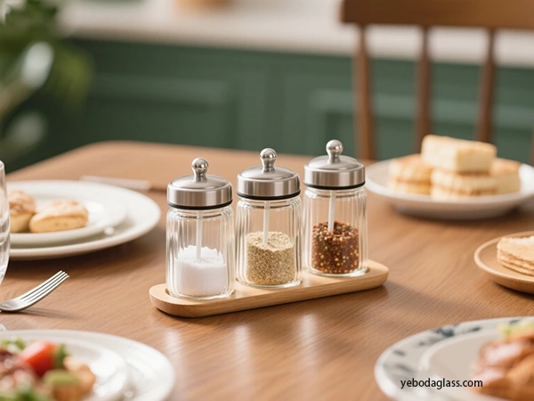 glass seasoning jars