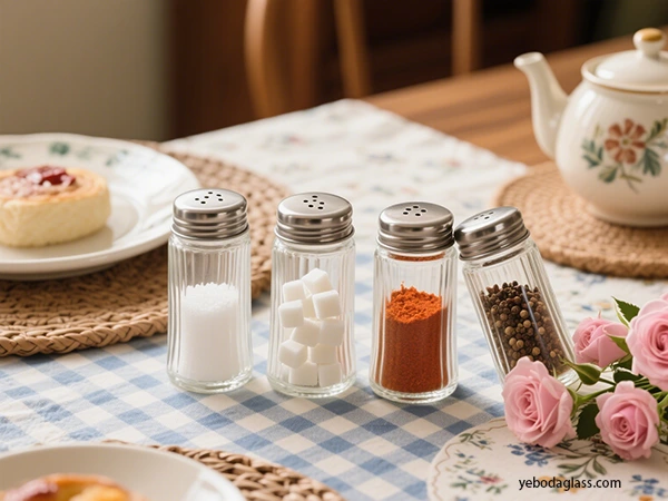 glass seasoning jars