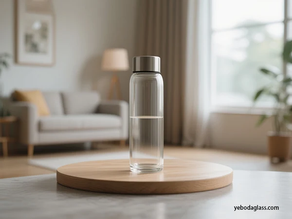 reusable glass water bottles
