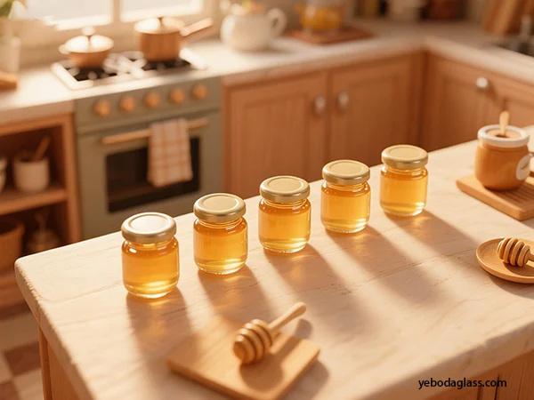 small honey jars