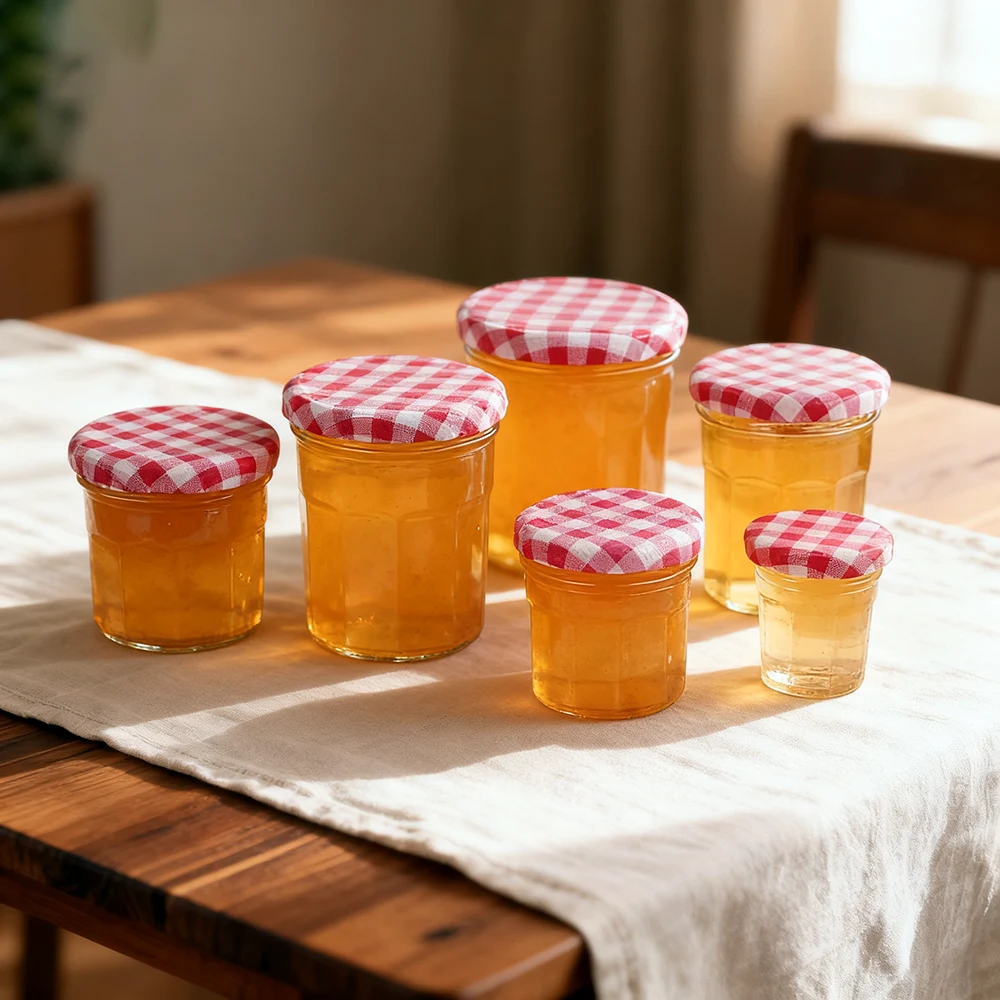 empty jam jars