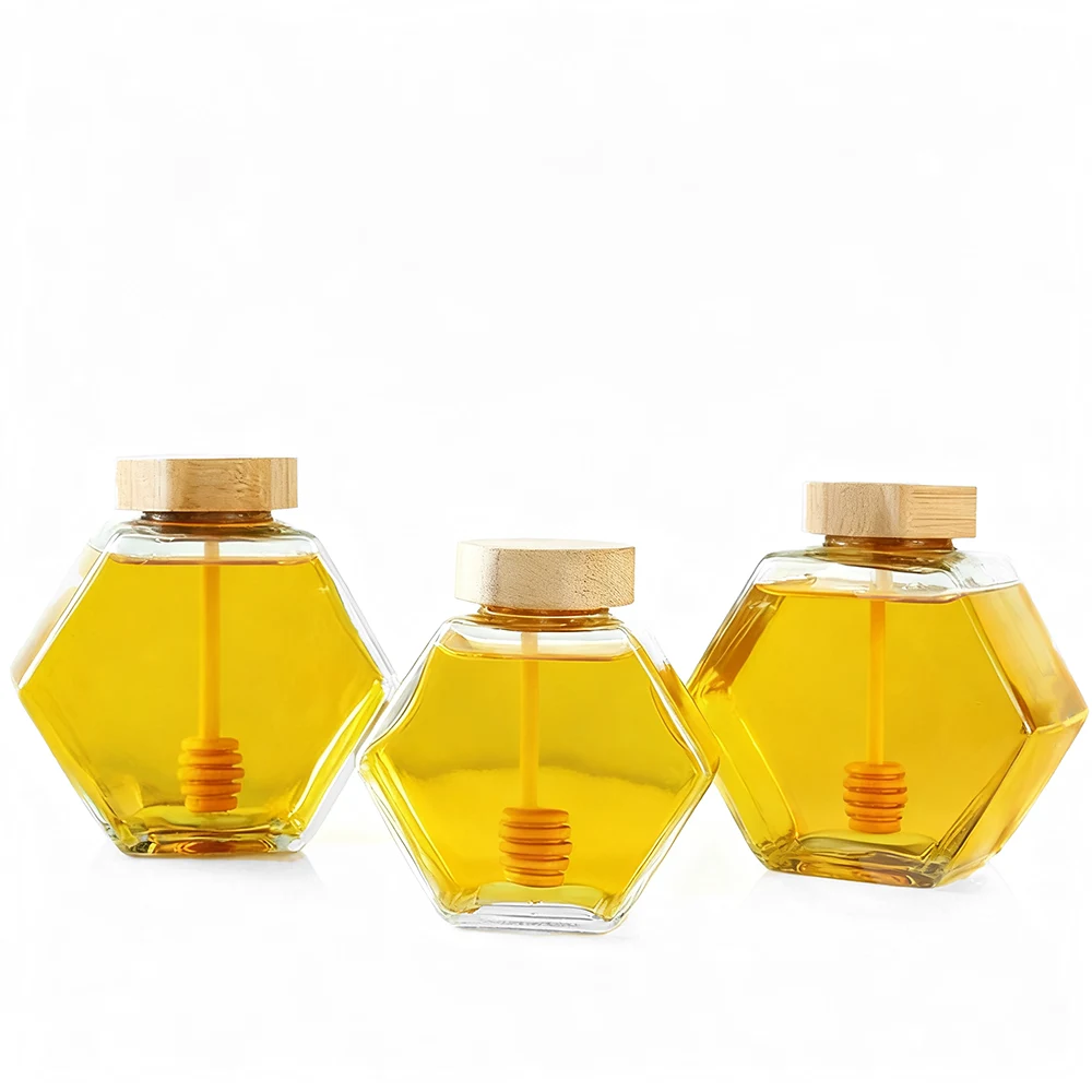 glass honey jar with dipper glass honey jar with dipper