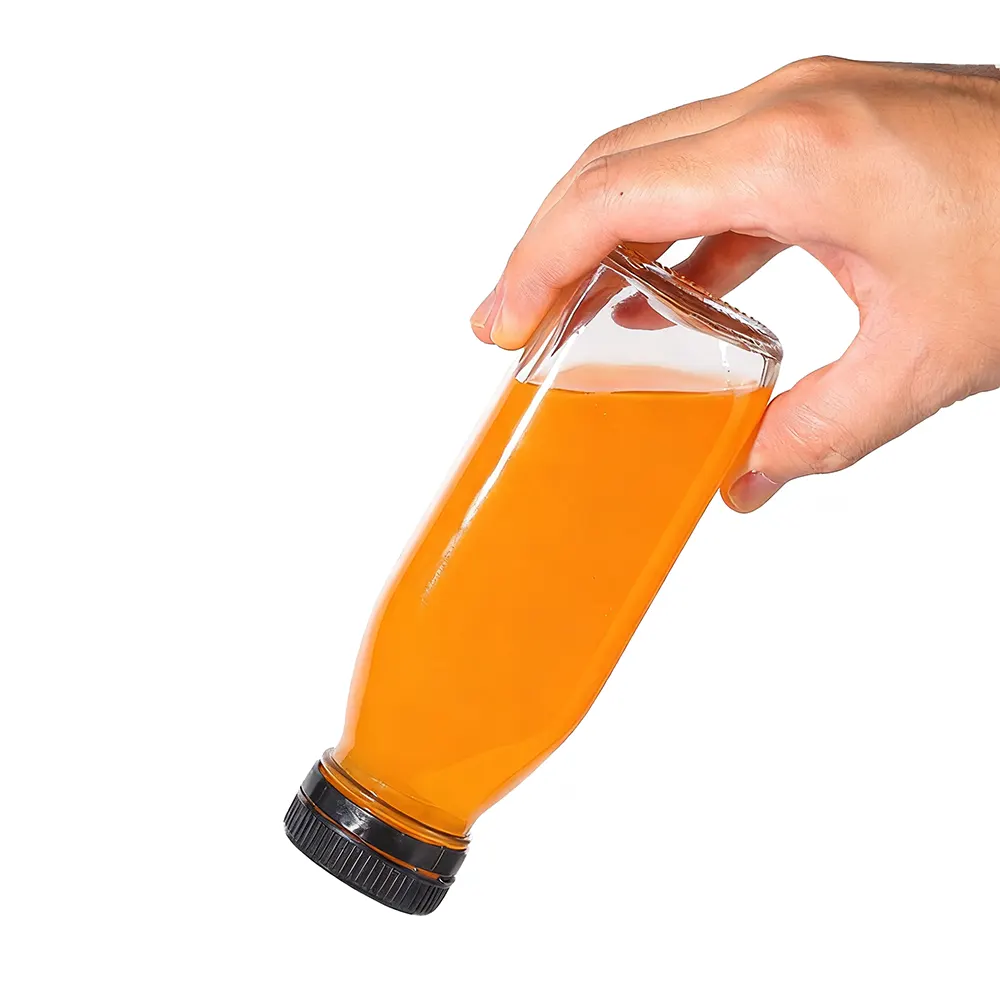 strawberry milk glass bottle