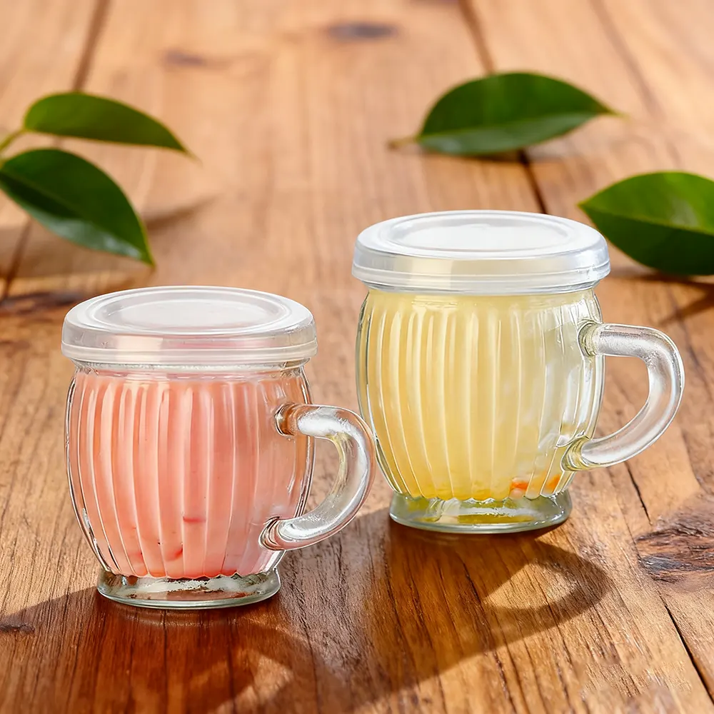 glass milk bottle with handle, vintage glass milk bottles