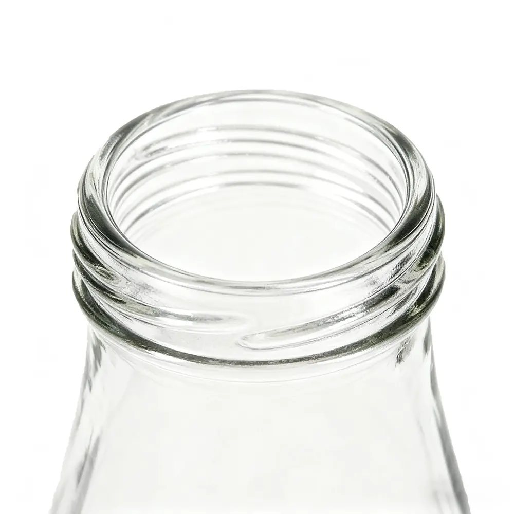 milk glass bottle