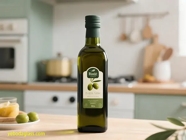 glass oil bottles factory