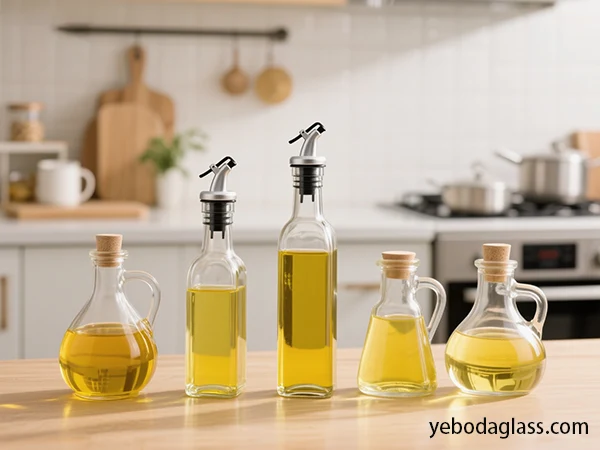 glass oil bottles factory