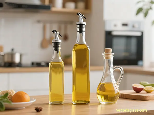 glass oil bottles manufacturer