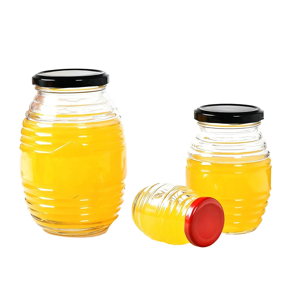 honeycomb glass jar honeycomb glass jar
