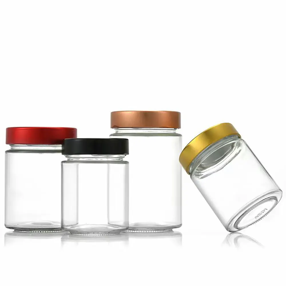 glass mason jars with lids