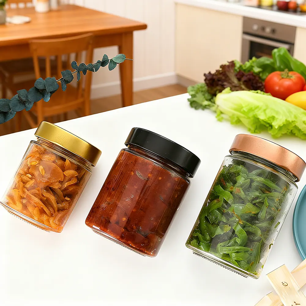 glass mason jars with lids