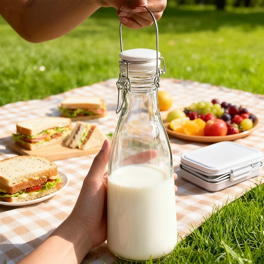 32 oz flip top bottles