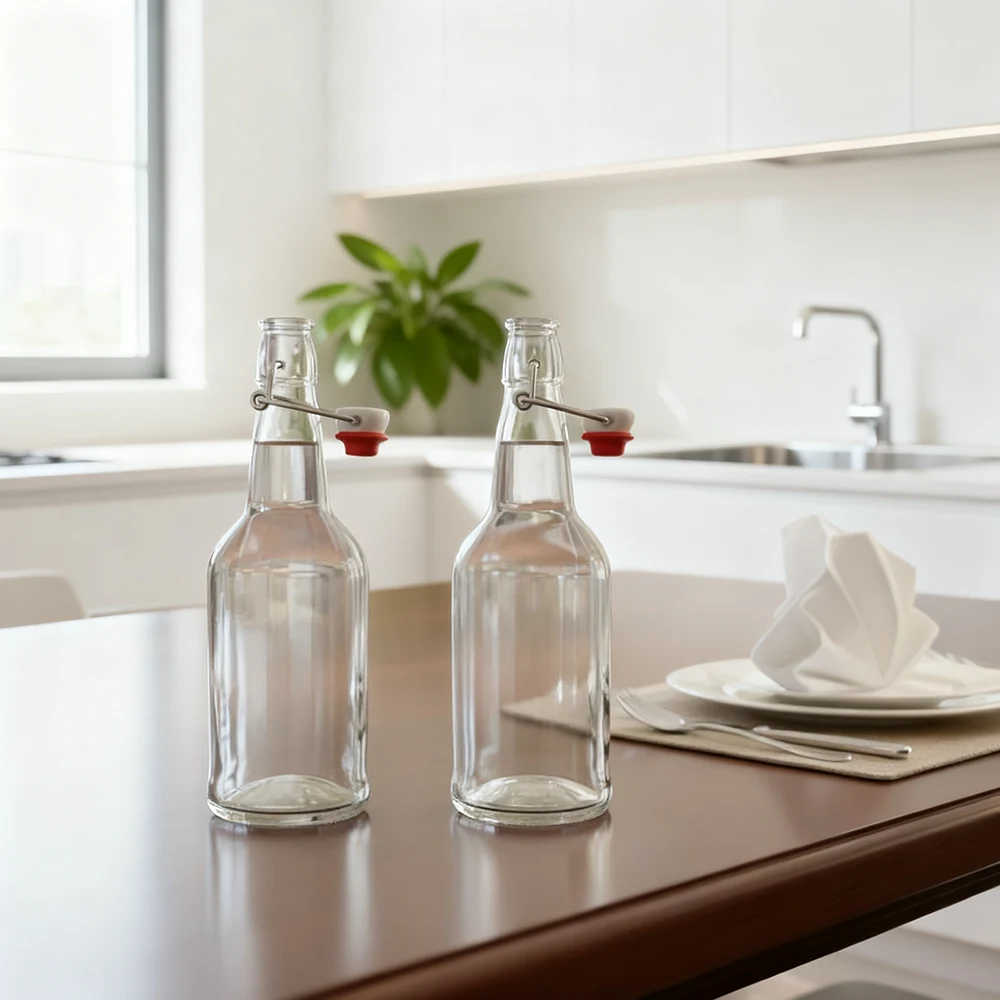 16 oz swing top bottles