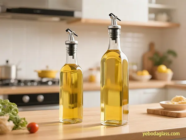 glass oil bottles wholesale