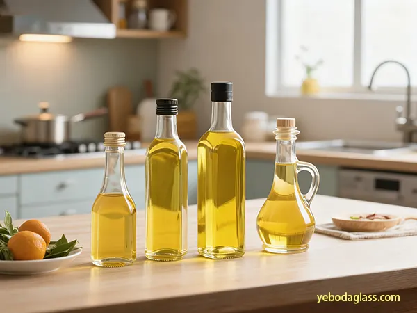 glass oil bottles wholesale