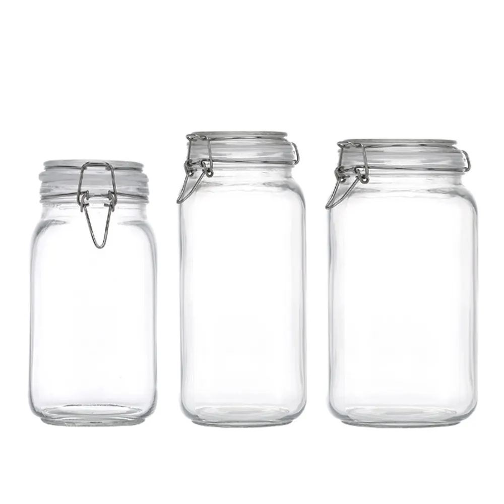 large square glass storage jars large square glass storage jars