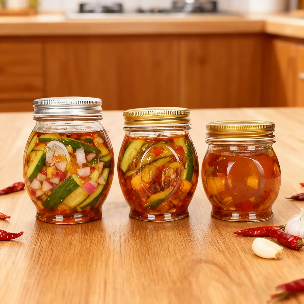 glass pickling jar