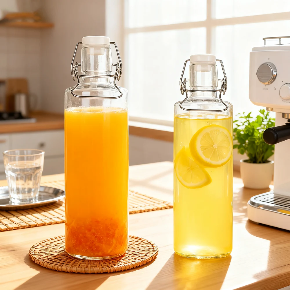 sealable glass bottles