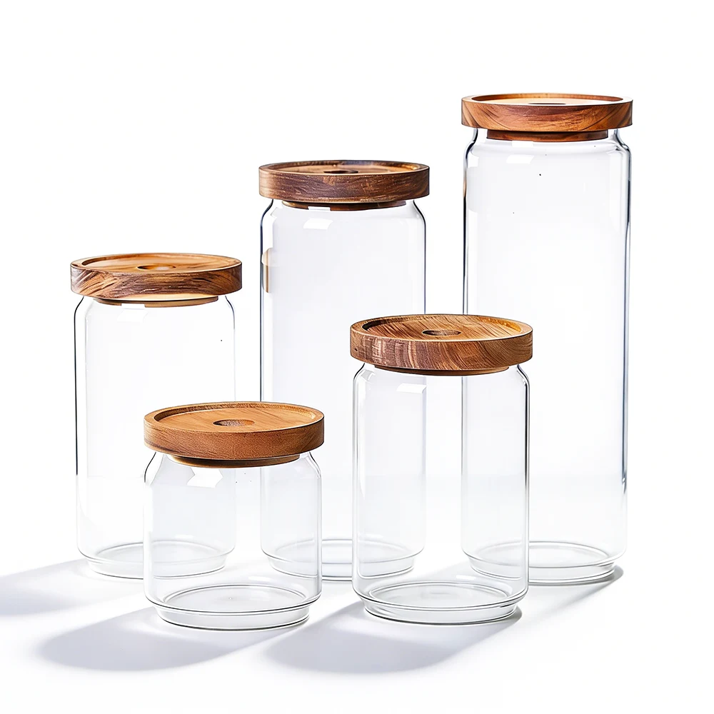 clear jars
