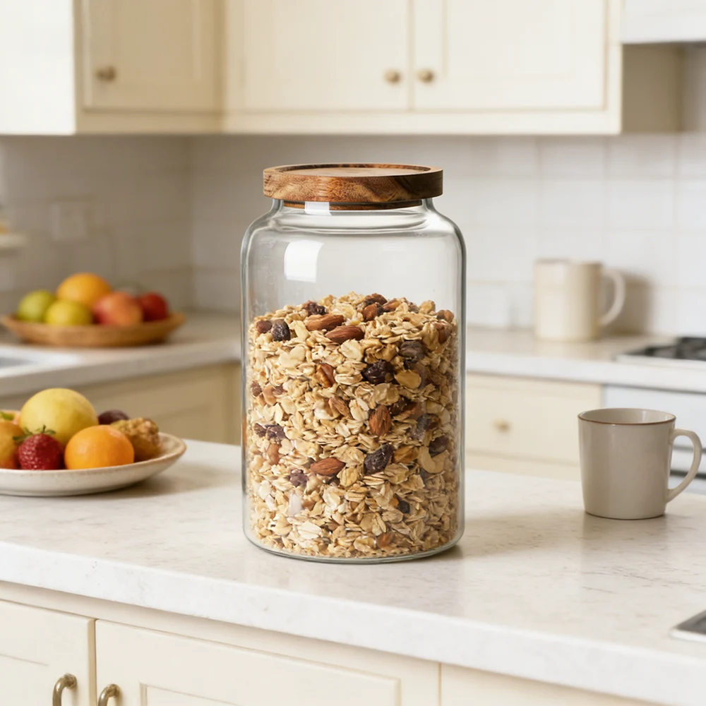 food storage canisters with lids
