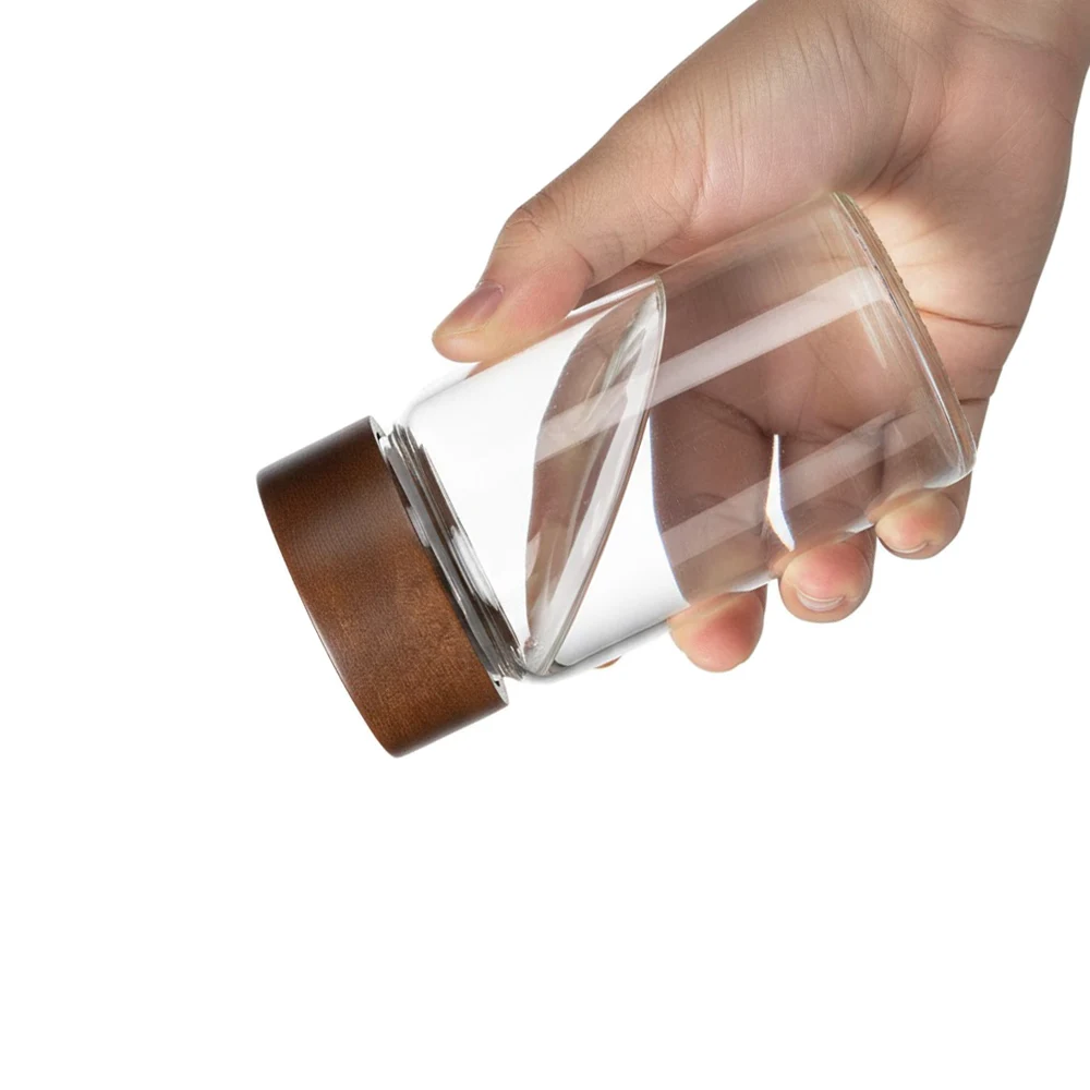 glass jars with airtight lids