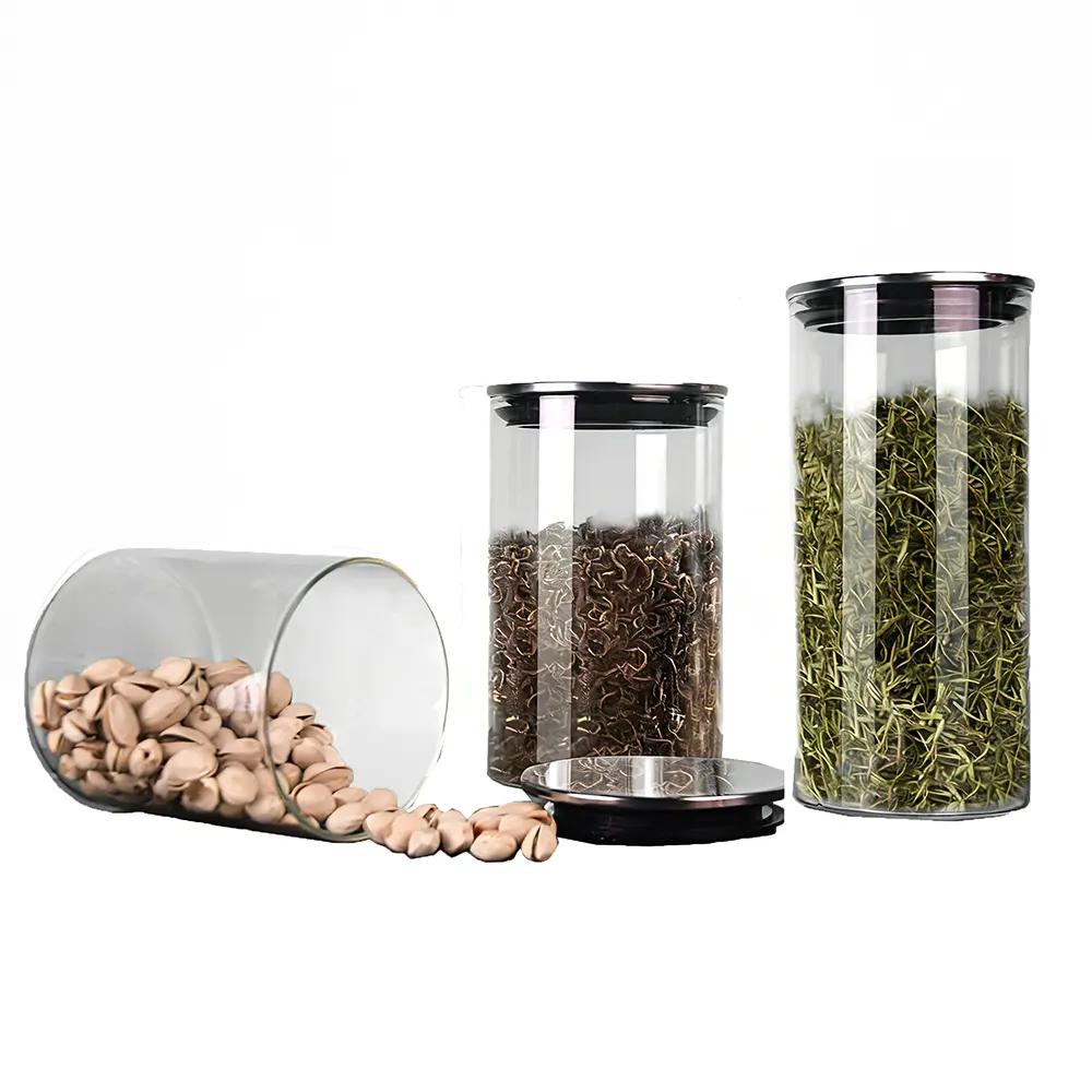 glass jars with lids wholesale