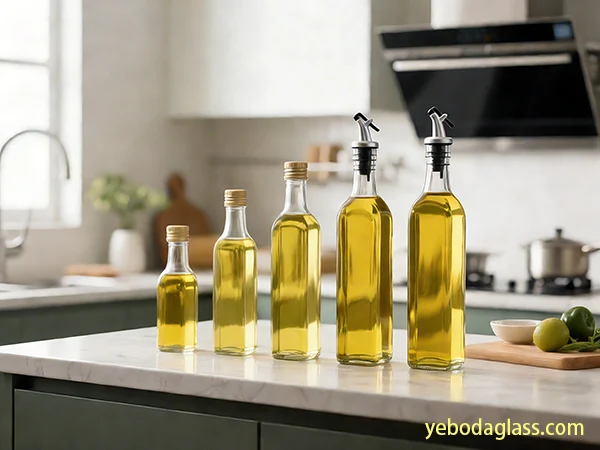glass oil bottles vendor