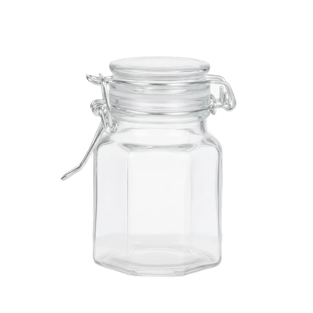 jars with clamp lids