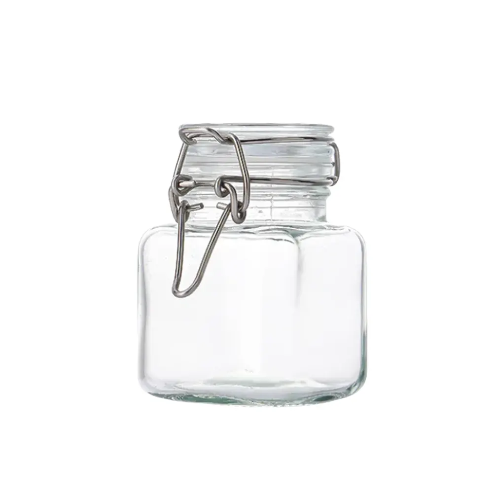 small airtight glass jars