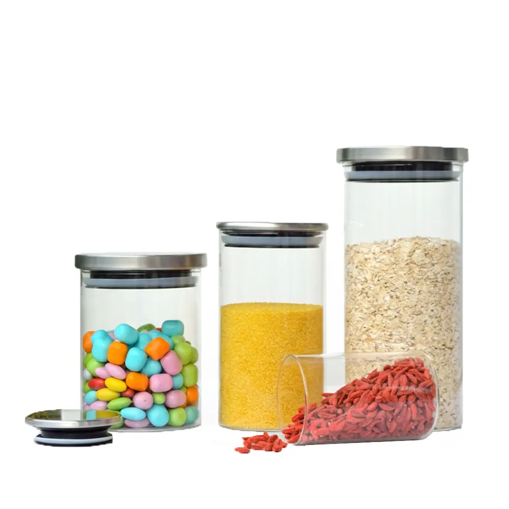 wide mouth glass jars