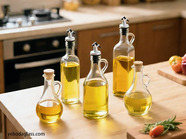 glass oil bottle dealer