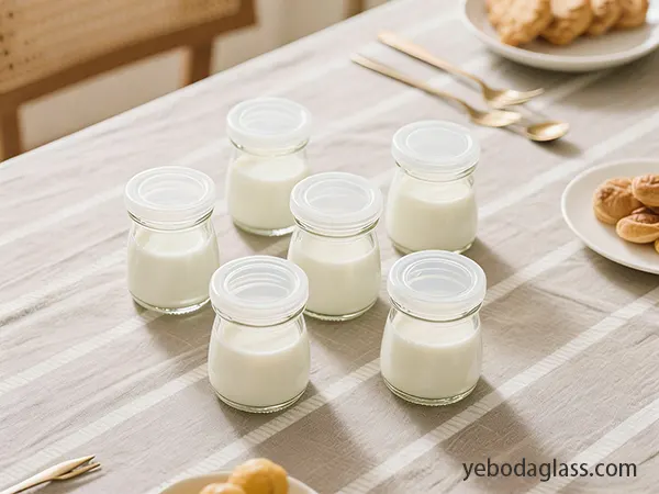 glass yogurt jar factory