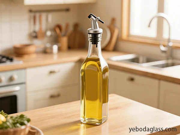 glass oil bottle manufacturer