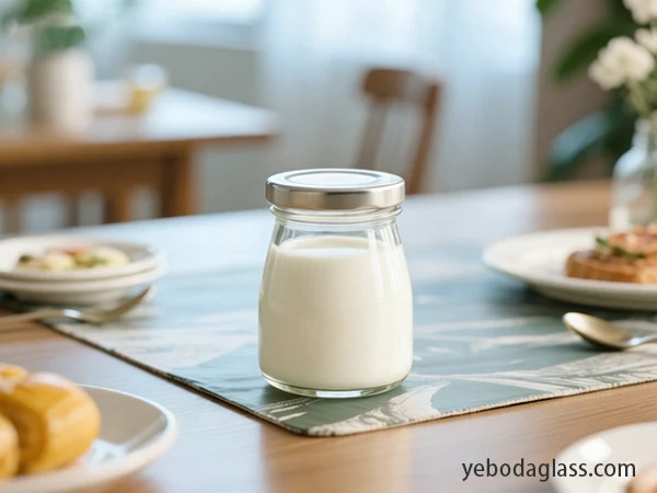 glass yogurt jar supplier