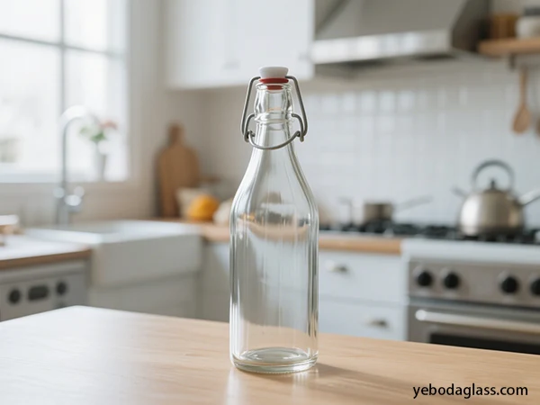 exportador de botellas con tapa abatible
