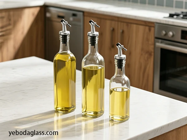 olive oil bottle color