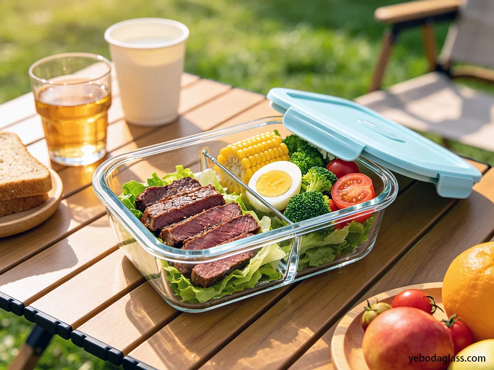 glass food container factory