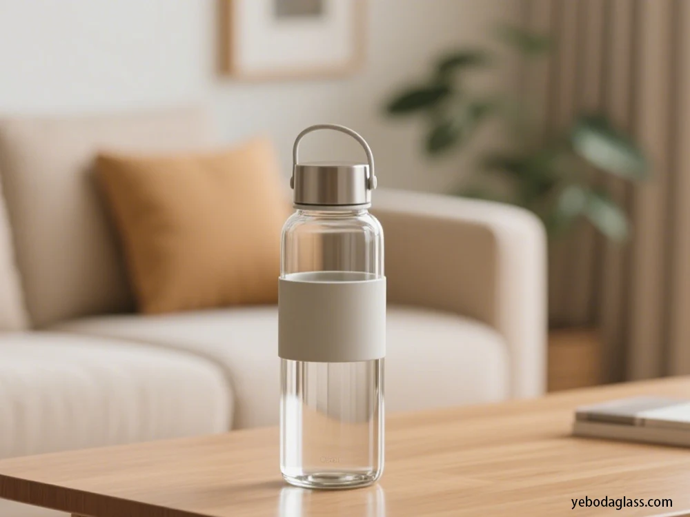 glass water bottle company