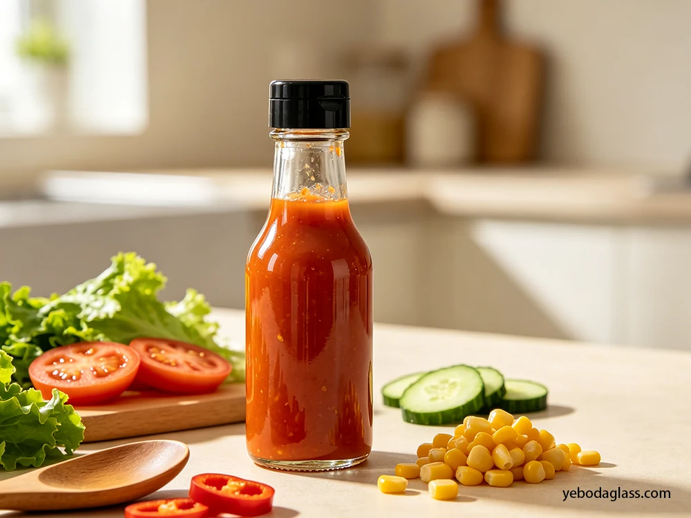 hot sauce bottle exporter