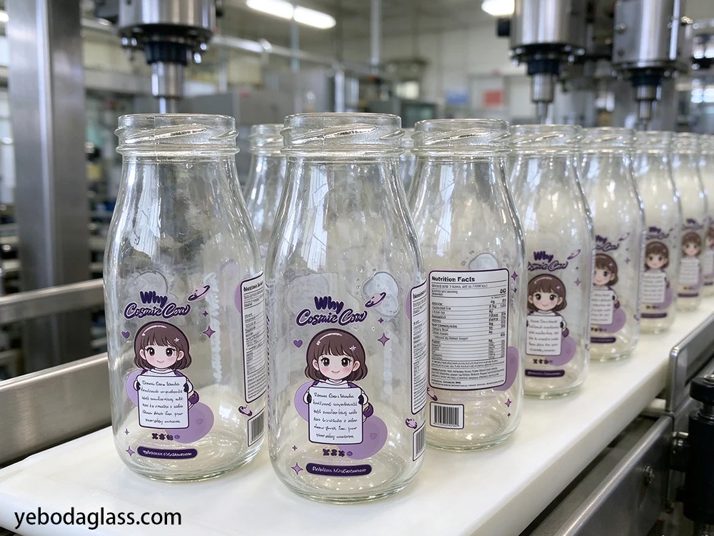 glass milk bottle manufacturer