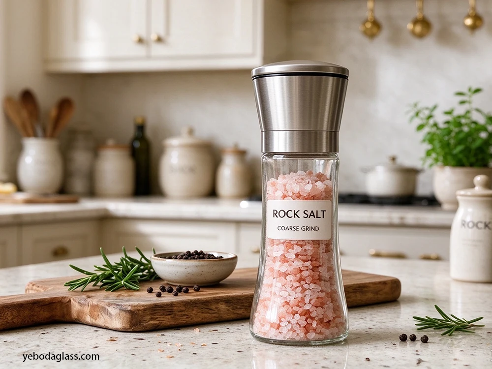 glass spice jar factory
