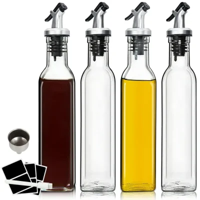 Glass Olive Oil Dispenser Bottle