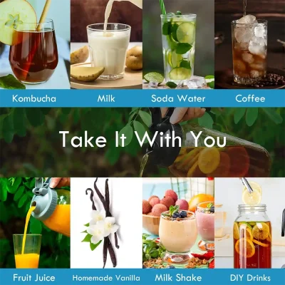 YEBODA 67 oz Wide Mouth Mason Jars with Handles